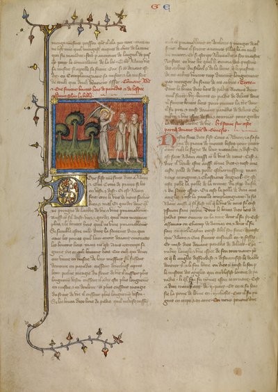 The Expulsion from Paradise by Master of Jean